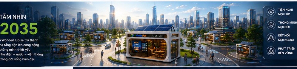 Tầm nhìn YWonderHub 2035 — đô thị tiện ích thông minh